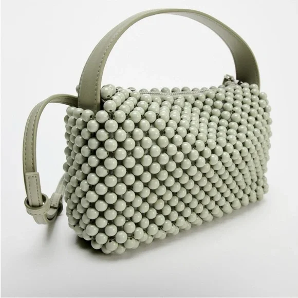 ZARA【NEW】BEADED SHOULDER BAG Zara | Bags | Zara Zara Beaded Shoulder Bag | Poshmark